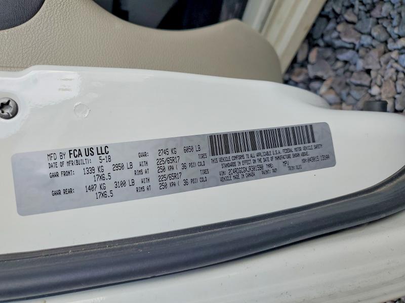Продаж на аукціоні авто 2018 Dodge Grand Caravan, vin: 2C4RDGCGXJR301590, номер лоту: 70325016