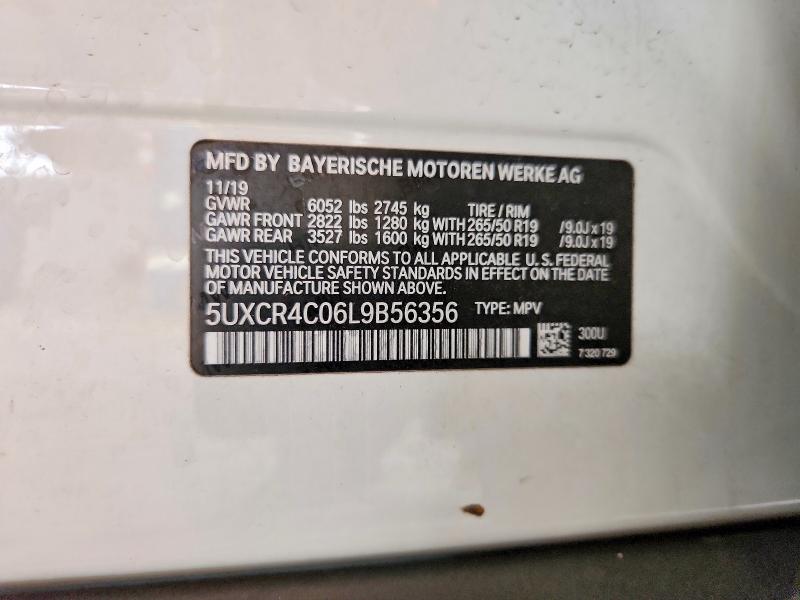 Aukcja sprzedaży 2020 Bmw X5, vin: 5UXCR4C06L9B56356, numer aukcji: 68303146