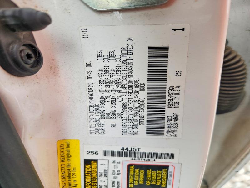 Aukcja sprzedaży 2013 Toyota Tundra, vin: 5TFDW5F10DX282876, numer aukcji: 67430586