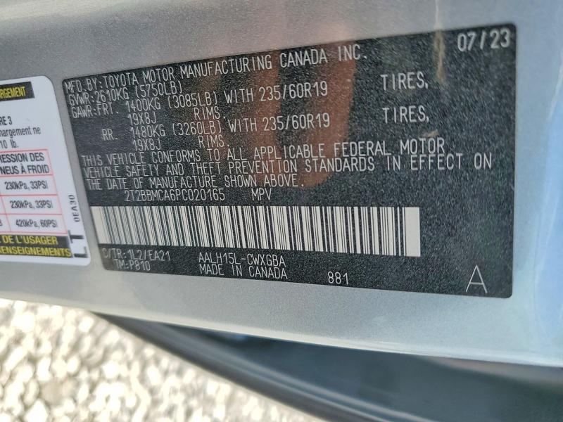 Aukcja sprzedaży 2023 Lexus Rx 350h, vin: 2T2BBMCA6PC020165, numer aukcji: 67832606
