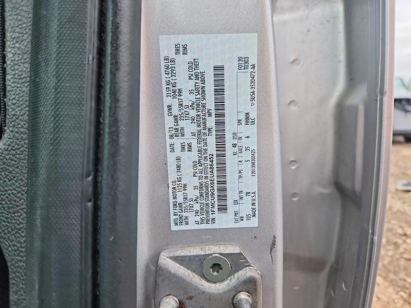 70463296 :رقم المزاد ، 1FMCU9GX6EUA86452 vin ، 2014 Ford Escape مزاد بيع