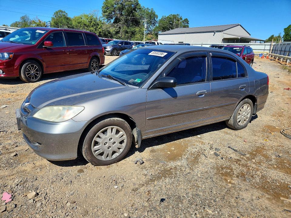 Auction sale of the 2005 Honda Civic, vin: 1HGES16575L023405, lot number: 69580396