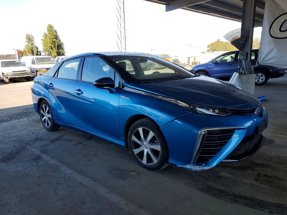 2018 Toyota Mirai მანქანა იყიდება აუქციონზე, vin: JTDBVRBD2JA003976, აუქციონის ნომერი: 68306996