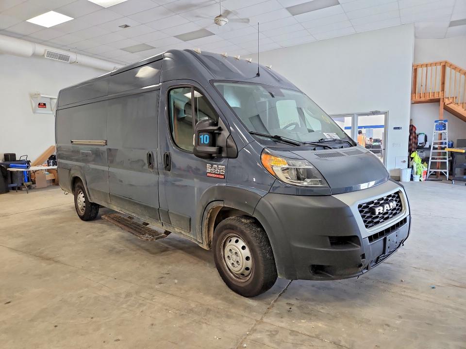 Продаж на аукціоні авто 2021 Ram Promaster 3500, vin: 3C6MRVJG6ME540893, номер лоту: 67792966