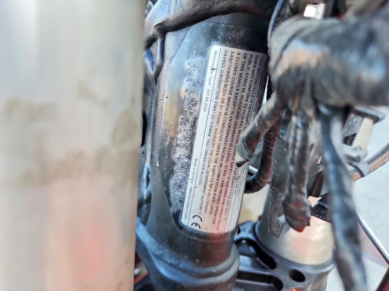 Aukcja sprzedaży 2024 Ktm 300, vin: VBKSXP238RM333264, numer aukcji: 68383296