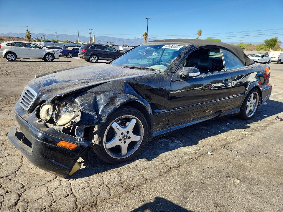 67482006 :رقم المزاد ، WDBLK70G22T116250 vin ، 2002 Mercedes-benz Clk مزاد بيع
