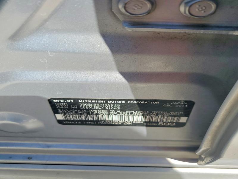 68272376 :رقم المزاد ، JA32U2FU6FU013984 vin ، 2015 Mitsubishi Lancer مزاد بيع