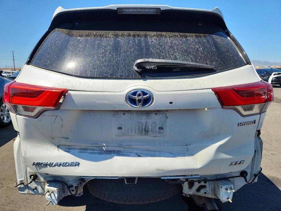 68633996 :رقم المزاد ، 5TDJGRFH9KS055029 vin ، 2019 Toyota Highlander Hybrid مزاد بيع
