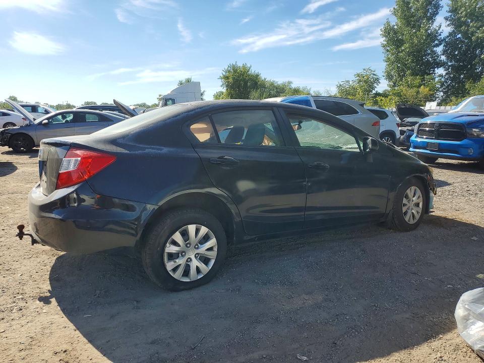2012 Honda Civic მანქანა იყიდება აუქციონზე, vin: 2HGFB2F42CH054315, აუქციონის ნომერი: 70283236