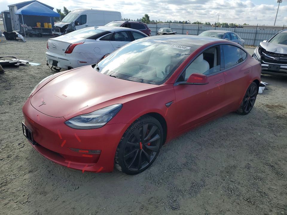 Auction sale of the 2020 Tesla Model 3, vin: 5YJ3E1EC2LF641809, lot number: 67156346