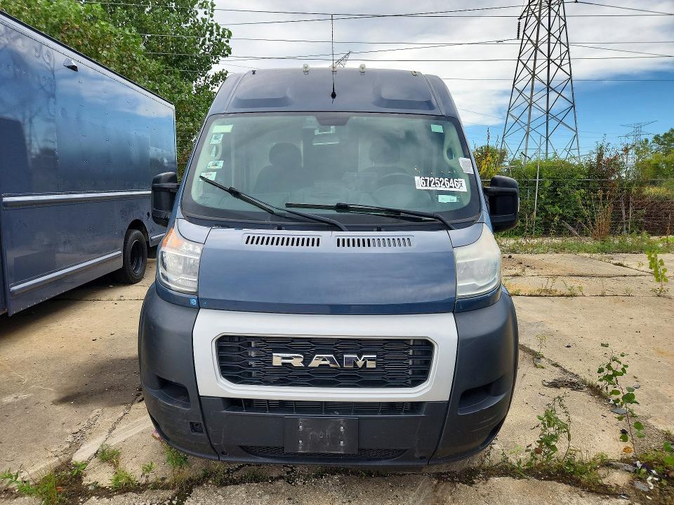 67252646 :رقم المزاد ، 3C6FRVJG4ME501096 vin ، 2021 Ram Promaster 3500 مزاد بيع