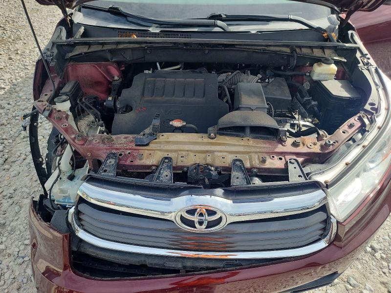 2015 Toyota Highlander მანქანა იყიდება აუქციონზე, vin: 5TDJKRFHXFS220770, აუქციონის ნომერი: 68838016