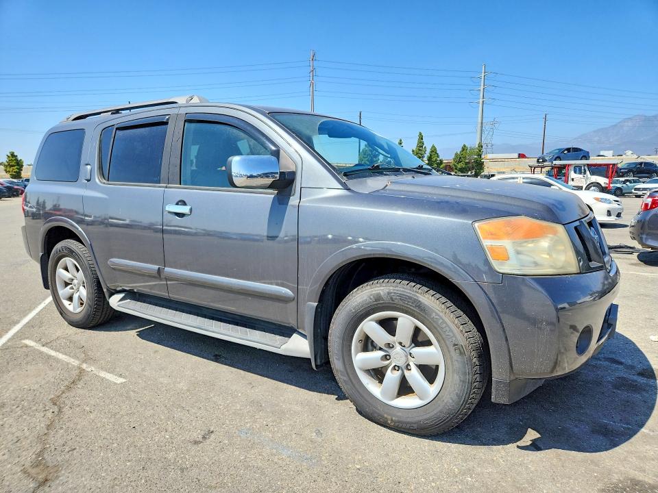 2010 Nissan Armada მანქანა იყიდება აუქციონზე, vin: 5N1AA0ND9AN608709, აუქციონის ნომერი: 69550236