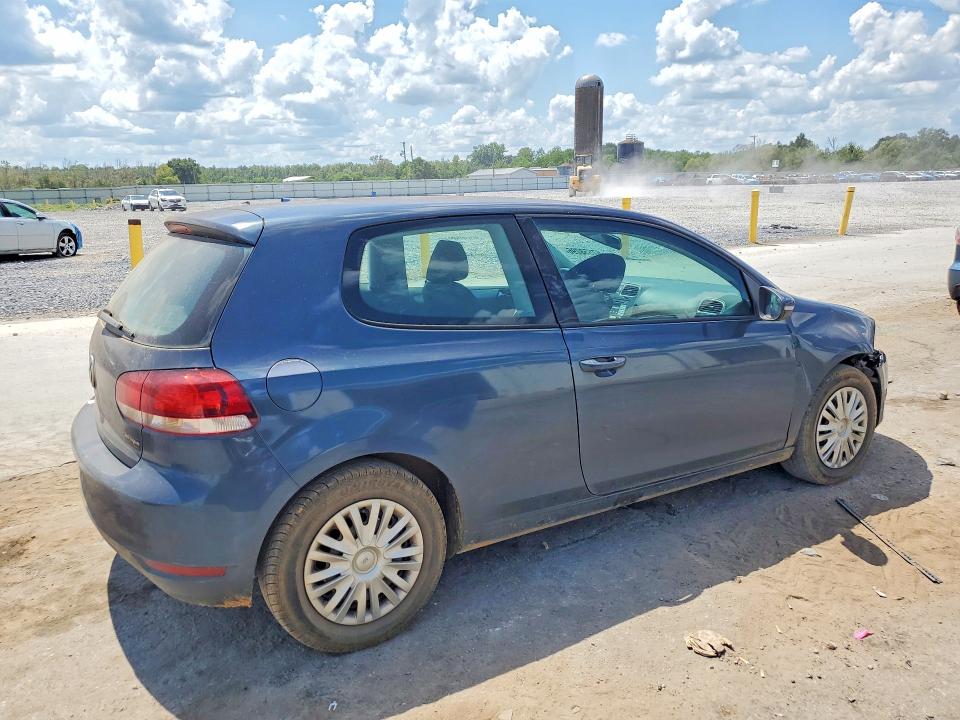 2010 Volkswagen Golf მანქანა იყიდება აუქციონზე, vin: WVWBA7AJ5AW412354, აუქციონის ნომერი: 67553796