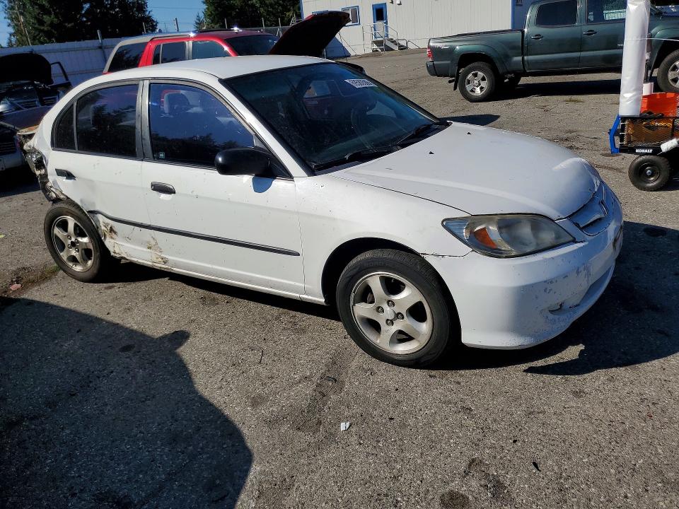 2004 Honda Civic მანქანა იყიდება აუქციონზე, vin: 1HGES16394L003203, აუქციონის ნომერი: 69580586