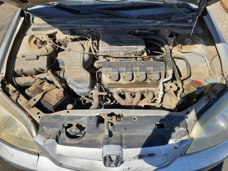 2002 Honda Civic მანქანა იყიდება აუქციონზე, vin: 1HGEM21542L088425, აუქციონის ნომერი: 70731786