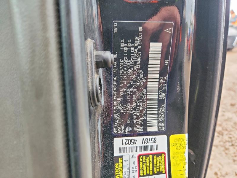 Продажа на аукционе авто 2014 Toyota Sienna, vin: 5TDYK3DC3ES426269, номер лота: 69527106