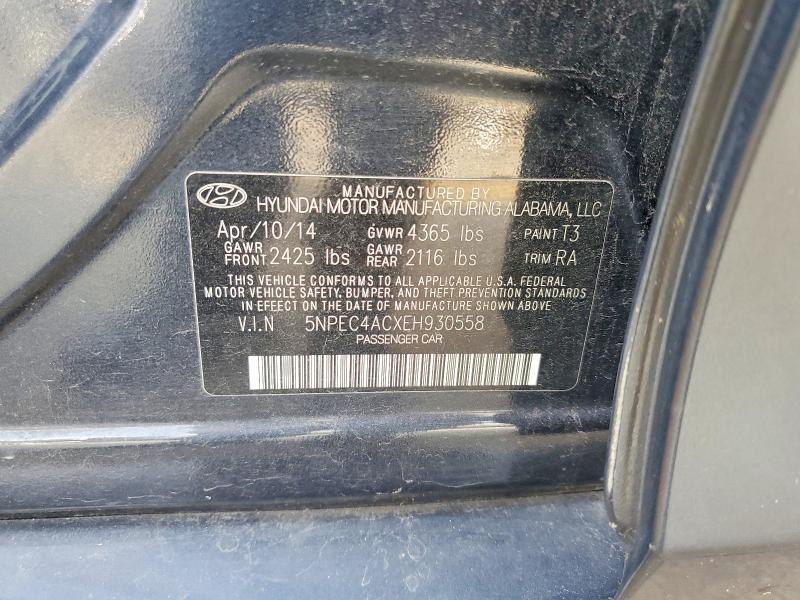 Продажа на аукционе авто 2014 Hyundai Sonata, vin: 5NPEC4ACXEH930558, номер лота: 69130616