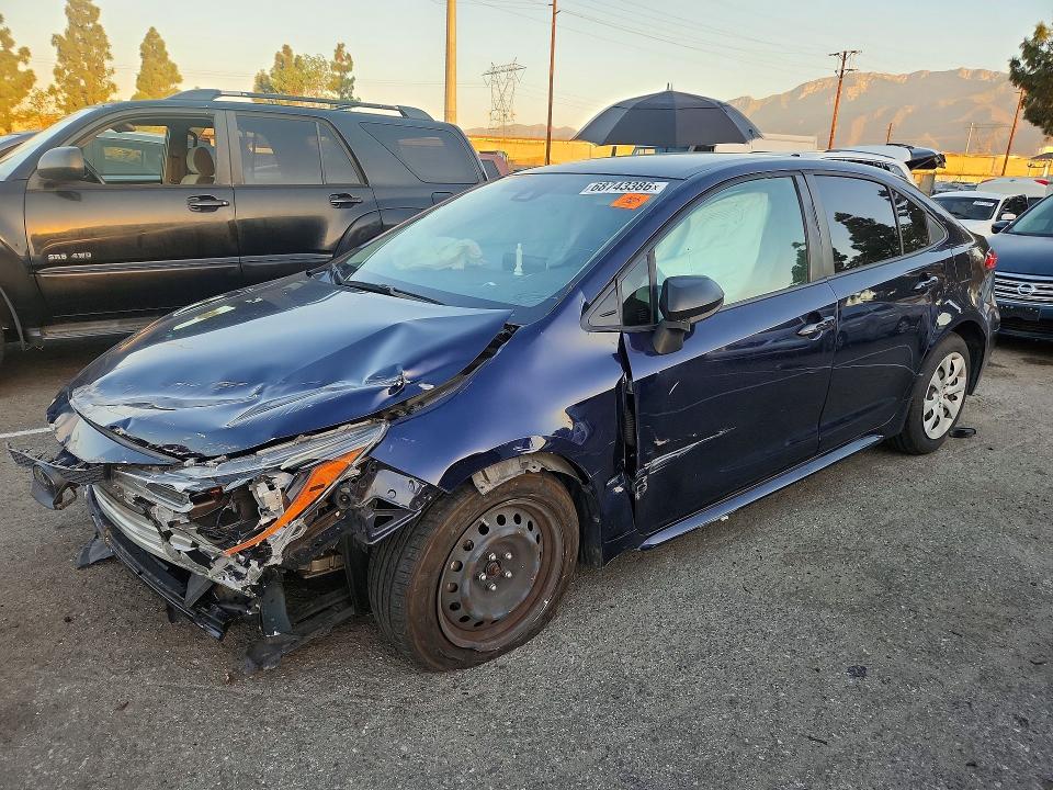 68743386 :رقم المزاد ، JTDEPRAE7LJ036069 vin ، 2020 Toyota Corolla مزاد بيع