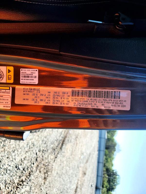 Aukcja sprzedaży 2018 Jeep Wrangler Unlimited, vin: 1C4HJXEG0JW125478, numer aukcji: 68553346