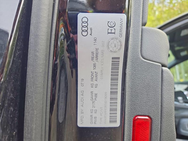 Aukcja sprzedaży 2019 Audi A4, vin: WAUENAF43KN019099, numer aukcji: 69527116