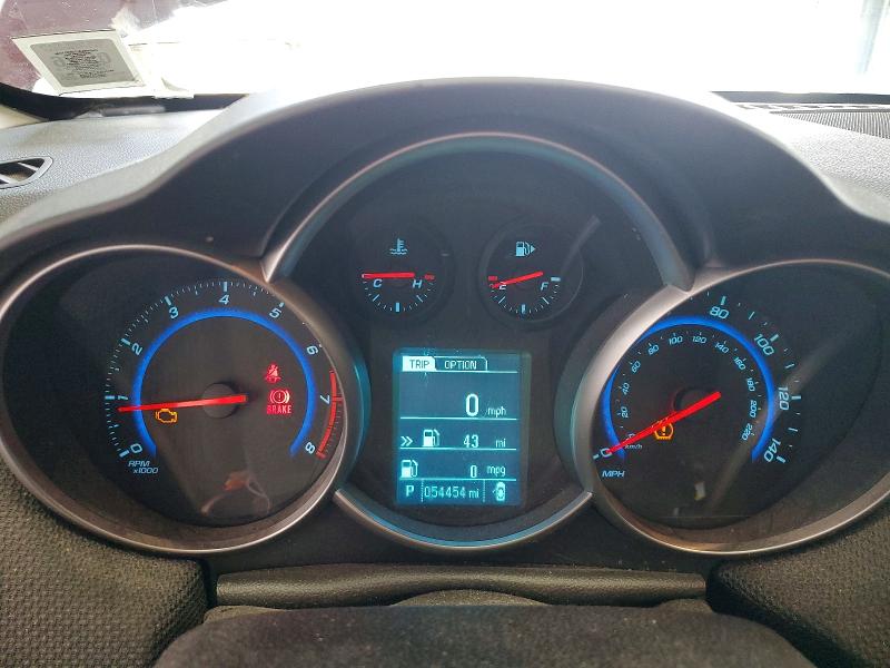 2016 Chevrolet Cruze Limited მანქანა იყიდება აუქციონზე, vin: 1G1PE5SB1G7140130, აუქციონის ნომერი: 67353976