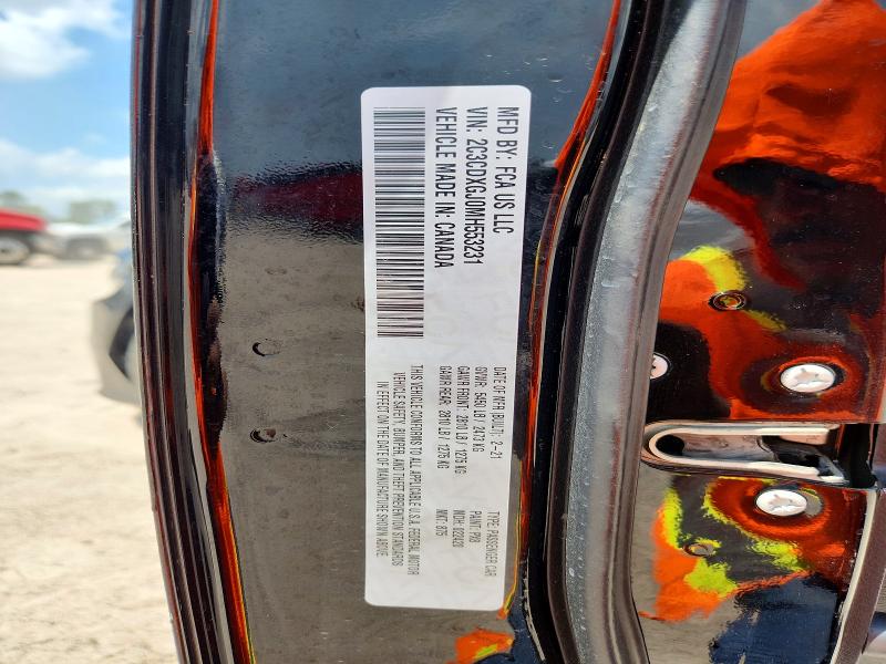 Aukcja sprzedaży 2021 Dodge Charger, vin: 2C3CDXGJ0MH553231, numer aukcji: 67864896
