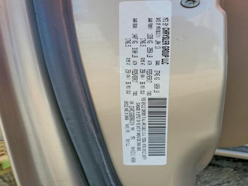 Продажа на аукционе авто 2013 Chrysler Town & Country, vin: 2C4RC1GG8DR661214, номер лота: 67072826
