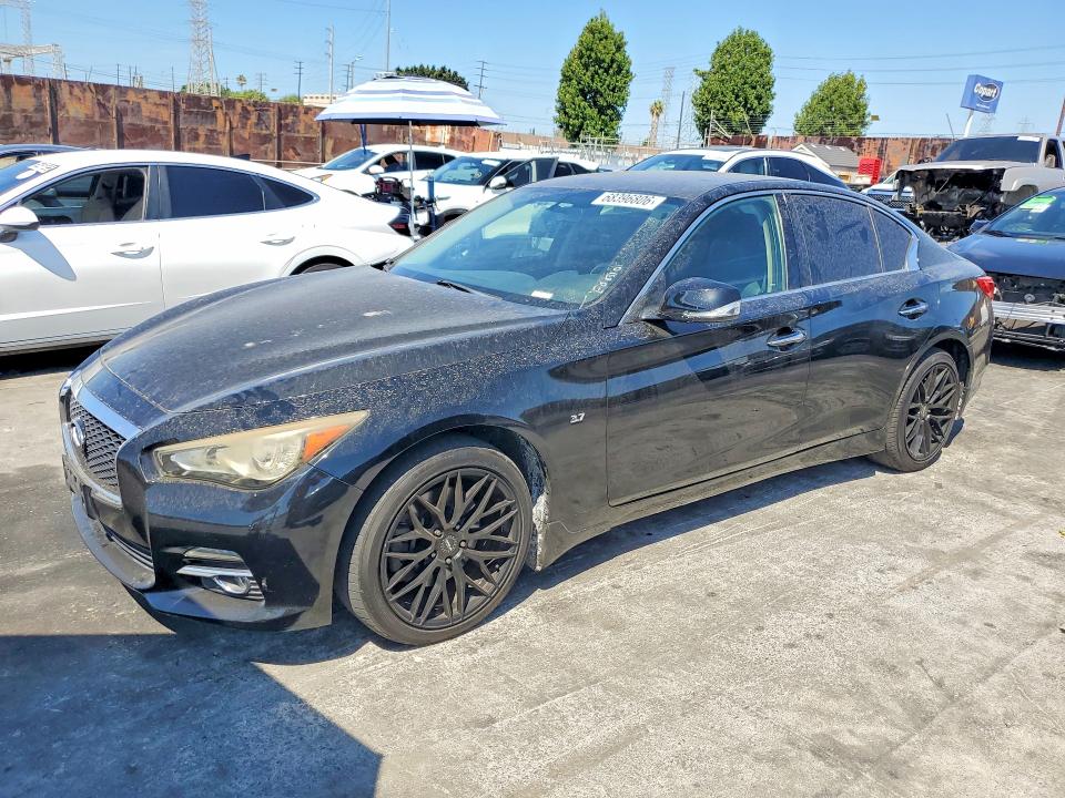 2015 Infiniti Q50 მანქანა იყიდება აუქციონზე, vin: JN1BV7AP0FM348500, აუქციონის ნომერი: 68396806