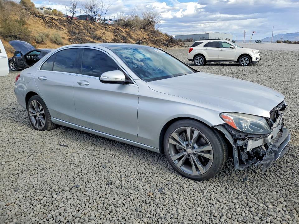 2015 Mercedes-benz C მანქანა იყიდება აუქციონზე, vin: 55SWF4KB4FU024809, აუქციონის ნომერი: 66291086