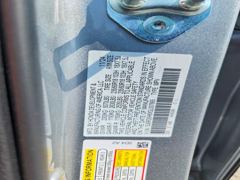 Продажа на аукционе авто 2025 Honda Cr-v, vin: 5J6RS5H8XSL007865, номер лота: 69224046