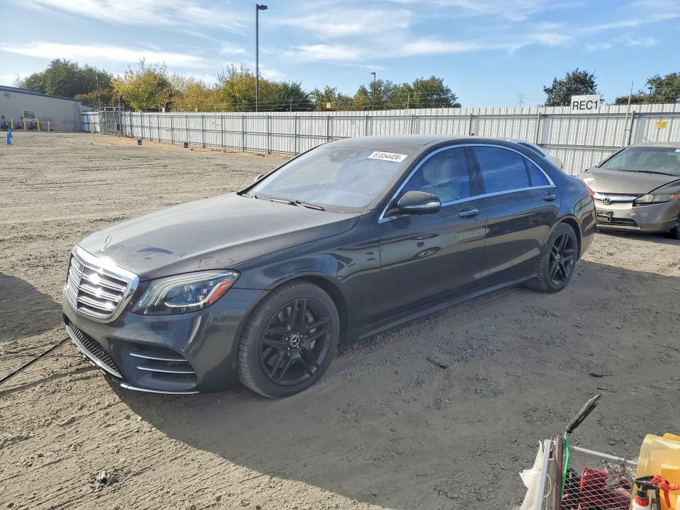 2018 Mercedes-benz S მანქანა იყიდება აუქციონზე, vin: WDDUG8DB2JA367863, აუქციონის ნომერი: 67854406