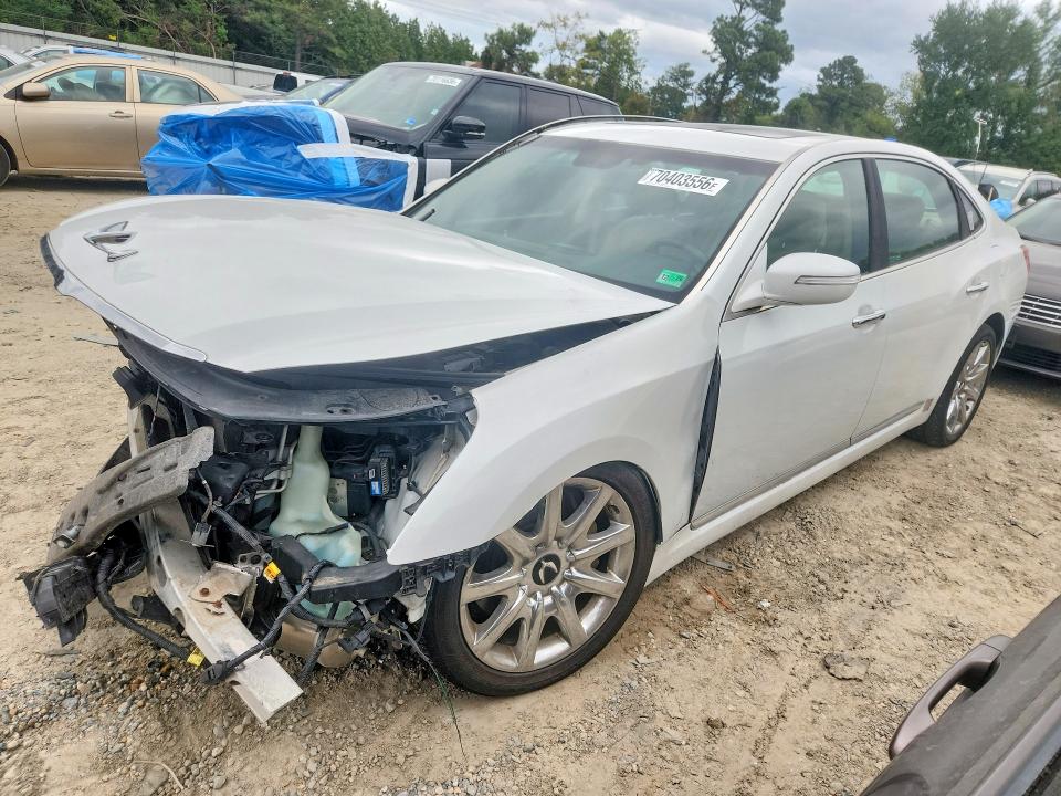 2012 Hyundai Equus მანქანა იყიდება აუქციონზე, vin: KMHGH4JH0CU052451, აუქციონის ნომერი: 70403556