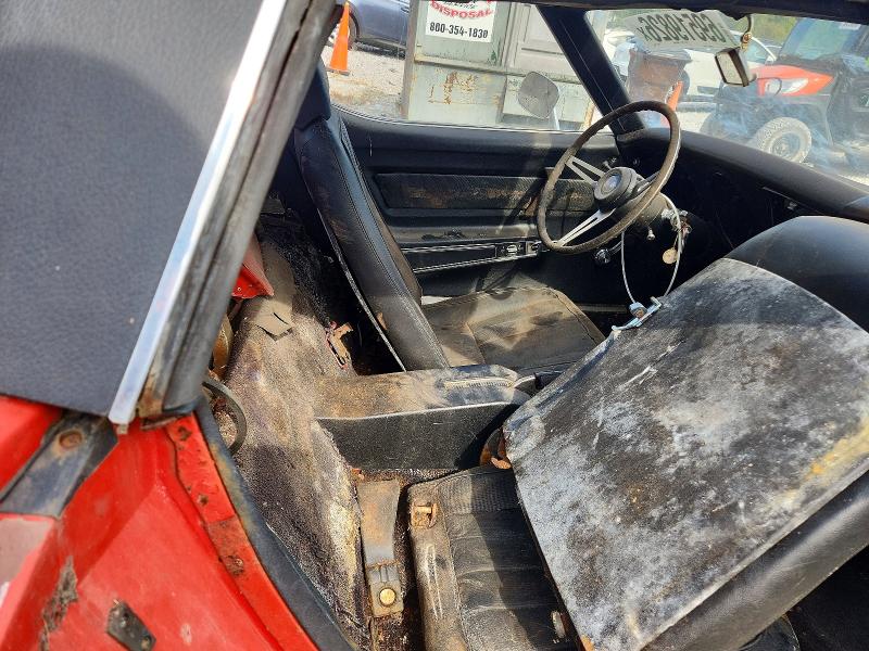 1969 Chevrolet Corvette მანქანა იყიდება აუქციონზე, vin: 194679S725987, აუქციონის ნომერი: 69519826