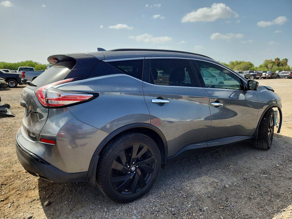 2018 Nissan Murano მანქანა იყიდება აუქციონზე, vin: 5N1AZ2MH2JN145739, აუქციონის ნომერი: 68829156