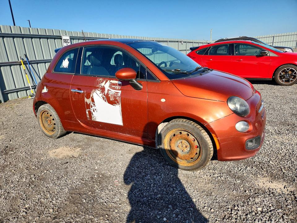 68553096 :رقم المزاد ، 3C3CFFBR0DT746178 vin ، 2013 Fiat 500 مزاد بيع