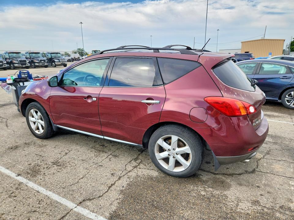 Aukcja sprzedaży 2009 Nissan Murano, vin: JN8AZ18W39W103551, numer aukcji: 69283236