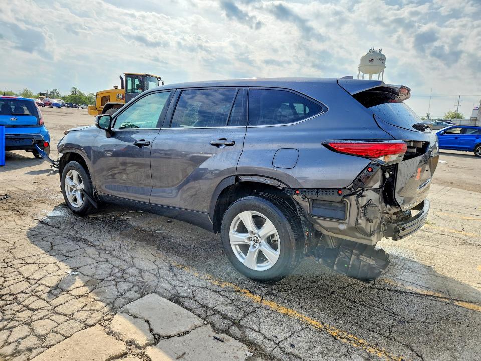 68961306 :رقم المزاد ، 5TDBZRBH6MS555477 vin ، 2021 Toyota Highlander مزاد بيع