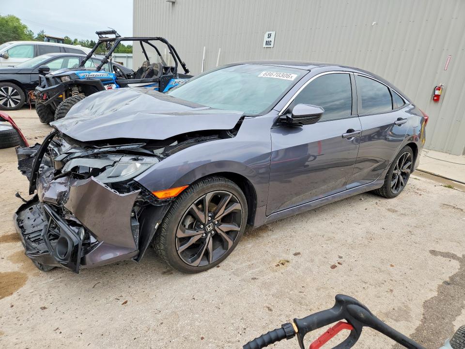 Продажа на аукционе авто 2021 Honda Civic, vin: 2HGFC2F86MH512245, номер лота: 68670306