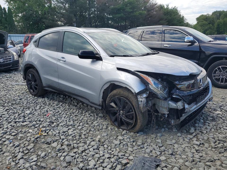 2022 Honda Hr-v მანქანა იყიდება აუქციონზე, vin: 3CZRU6H19NM740320, აუქციონის ნომერი: 69183386