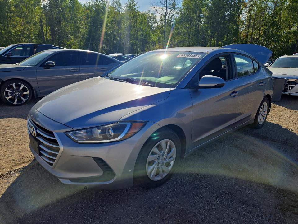 66583586 :رقم المزاد ، 5NPD74LF8HH089884 vin ، 2017 Hyundai Elantra مزاد بيع