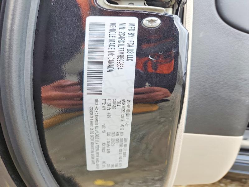 2021 Chrysler Pacifica მანქანა იყიდება აუქციონზე, vin: 2C4RC1L77MR599634, აუქციონის ნომერი: 69026026