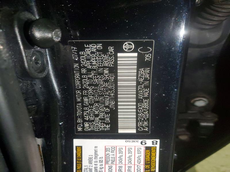 Продажа на аукционе авто 2018 Toyota Camry, vin: JTNB11HK5J3019401, номер лота: 70782776