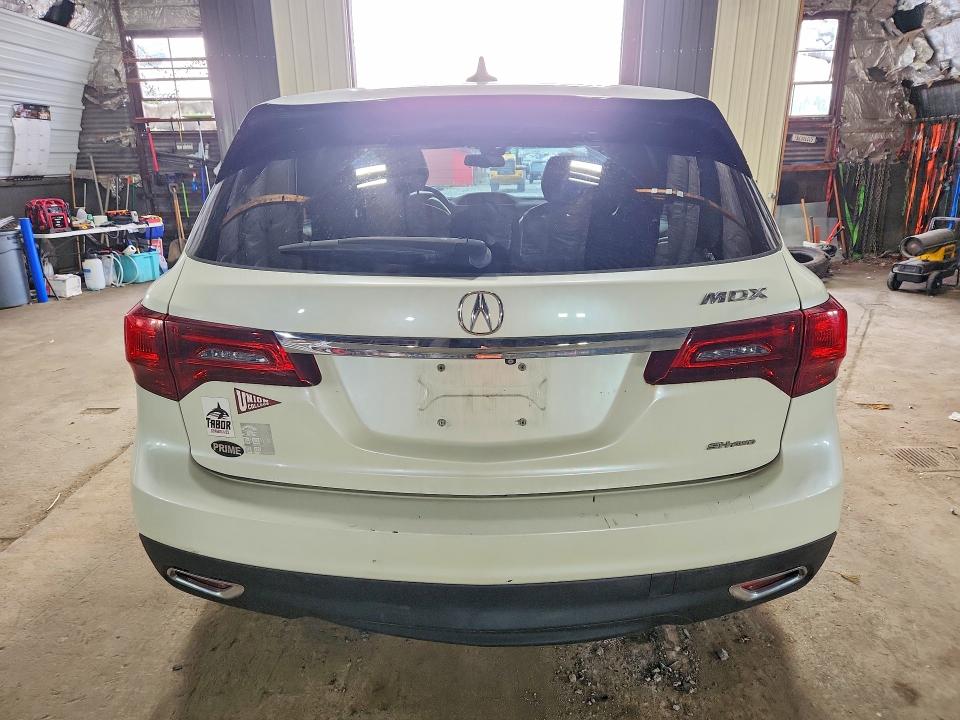Продаж на аукціоні авто 2014 Acura Mdx, vin: 5FRYD4H67EB034502, номер лоту: 68097166