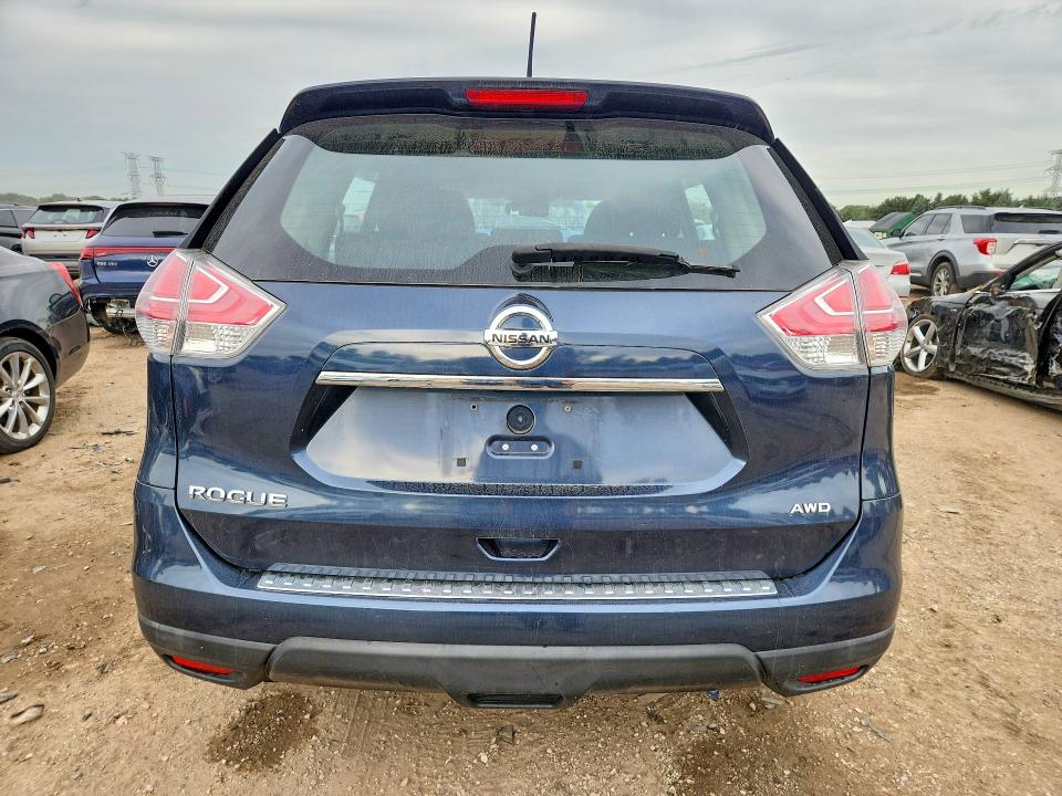 2015 Nissan Rogue მანქანა იყიდება აუქციონზე, vin: KNMAT2MV5FP523074, აუქციონის ნომერი: 68043046