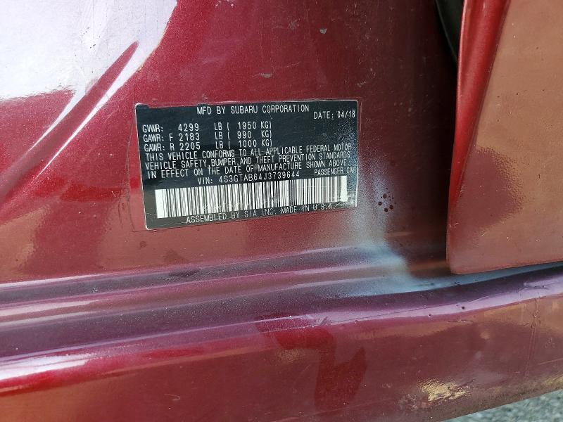 Продажа на аукционе авто 2018 Subaru Impreza, vin: 4S3GTAB64J3739644, номер лота: 67675356