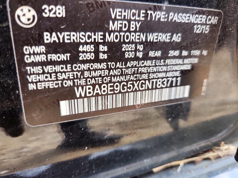 Продажа на аукционе авто 2016 Bmw 328, vin: WBA8E9G5XGNT83711, номер лота: 70027936