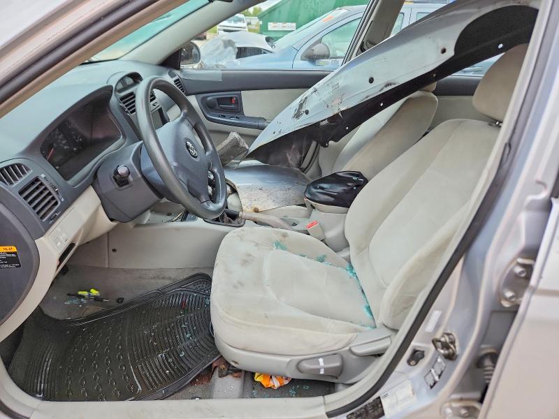 70161576 :رقم المزاد ، KNAFE121455118499 vin ، 2005 Kia Spectra Lx/ex/sx مزاد بيع