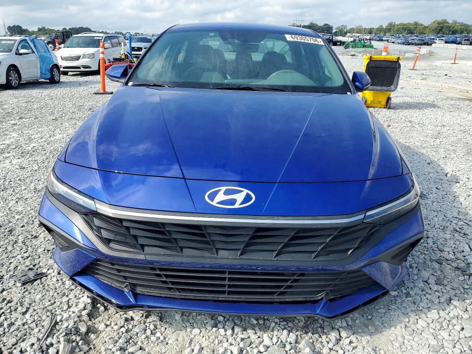 2024 Hyundai Elantra მანქანა იყიდება აუქციონზე, vin: KMHLM4DG8RU663947, აუქციონის ნომერი: 69305706