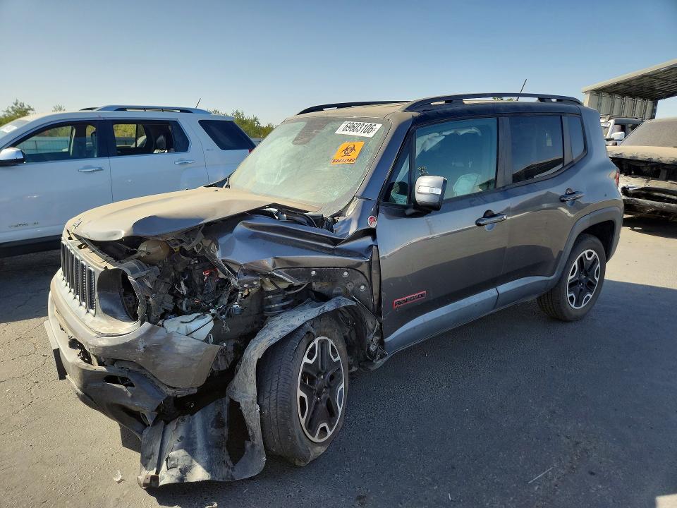 2017 Jeep Renegade მანქანა იყიდება აუქციონზე, vin: ZACCJBCB9HPG16286, აუქციონის ნომერი: 69603106